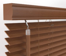 Деревянные жалюзи 25 мм, цвет 24