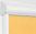 Рулонные кассетные шторы УНИ – Карина светло-желтый