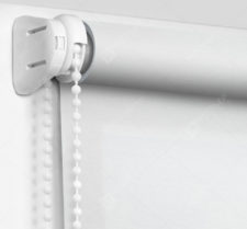 Рулонные шторы Мини - Лусто снежно-белый