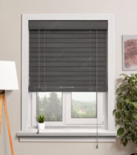 Бамбуковые жалюзи 50 мм, цвет темно-серый 50K-309