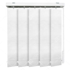 Вертикальные тканевые жалюзи Бруклин белый