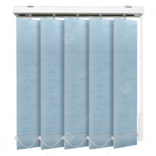 Вертикальные тканевые жалюзи Бруклин голубой