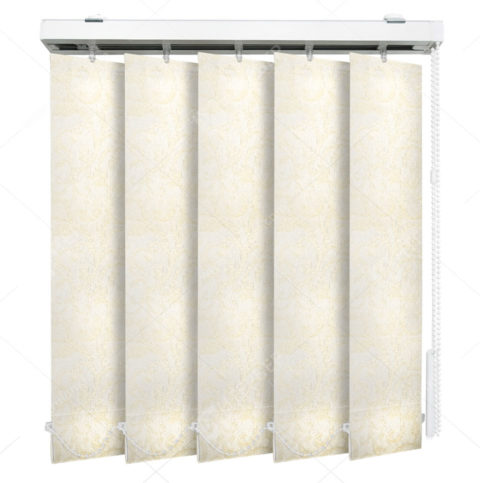 Вертикальные тканевые жалюзи Рита светло-бежевый