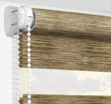 Рулонные шторы День-Ночь - Бергамо капучино