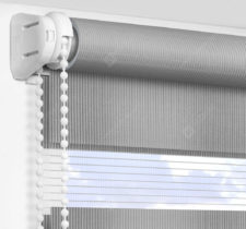 Рулонные шторы День-Ночь - Делия графит