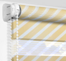 Рулонные шторы День-Ночь - Лариано желтый