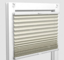 Шторы Плиссе - Комо шампань на пластиковые окна