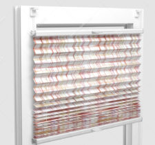 Шторы Плиссе - Сальва квадро на пластиковые окна